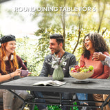 Rectangle Outdoor Dining Table for 6, with 1.7