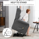 Lift Chair for Elderly, Power Chair Recliner with Footrest