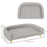 Sofa pour chiens pour grands chiens avec housse lavable