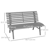 Outdoor Bench Patio Bench