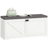 Shoe Storage Bench with Padded Seat, Entryway Bench Holds up to 352 lb, Shoe Organizer, 8 Pairs