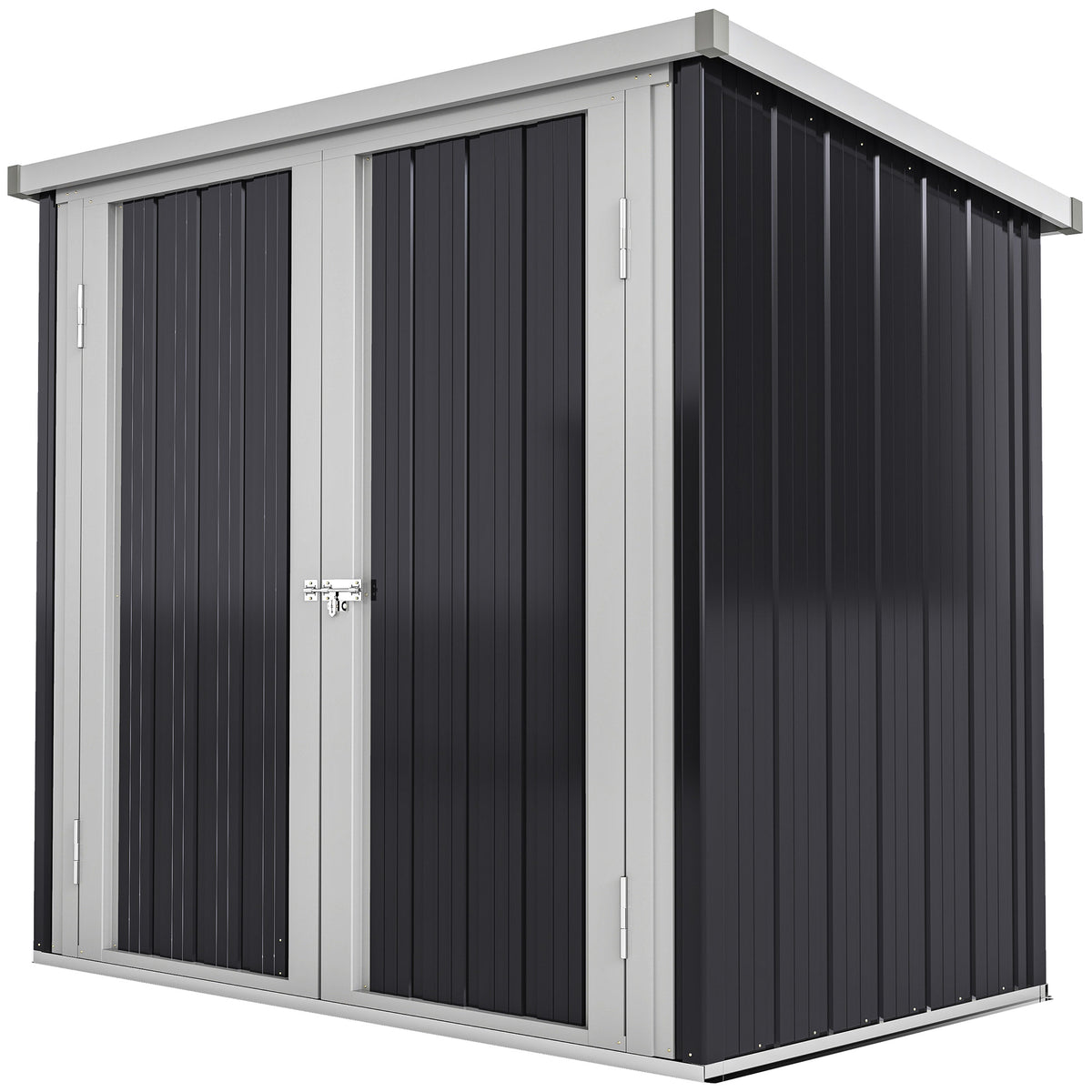 5' x 3' Metal Garden Storage Shed