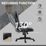 Executive Massage Chairs Heated High Back Reclining Office Chair Swivel Leather Adjustable Vibrating Furniture