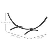 12' Hammock Stand with Steel Frame, Hammock Chair Stand Only for Garden