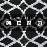 Reversible Outdoor Rug, 9' x 18'