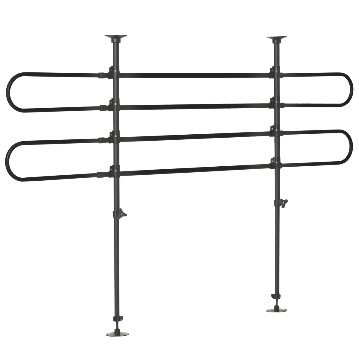 Adjustable Pet Car Barrier for SUVs, Back Seat Dog Fence Guard for Safety Car Travel