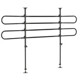 Adjustable Pet Car Barrier for SUVs, Back Seat Dog Fence Guard for Safety Car Travel