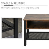 Industrial TV Stand, TV Console Table for TV up to 45'' Flat Screen