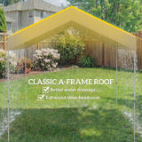 8 x 8 ft Pop Up Canopy Tent with 1-Button Push Easy Setup, UPF 50+ A-Frame Outdoor Instant Canopy