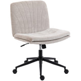 Criss Cross Chair with Wheels, Adjustable Height