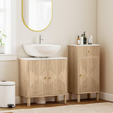 Floor Standing Bathroom Vanity, Bathroom Vanity Cabinet with Adjustable Shelf