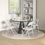 Set of 4 Metal Foldable Chairs