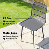Outdoor Dining Chairs Set of 4