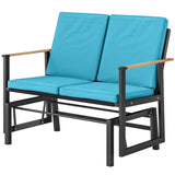Outdoor Glider Bench for 2 Person