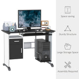 Table de bureau pour la maison avec tiroir clavier et support UC