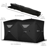 5-8 Person Pop-up Ice Fishing Shelter