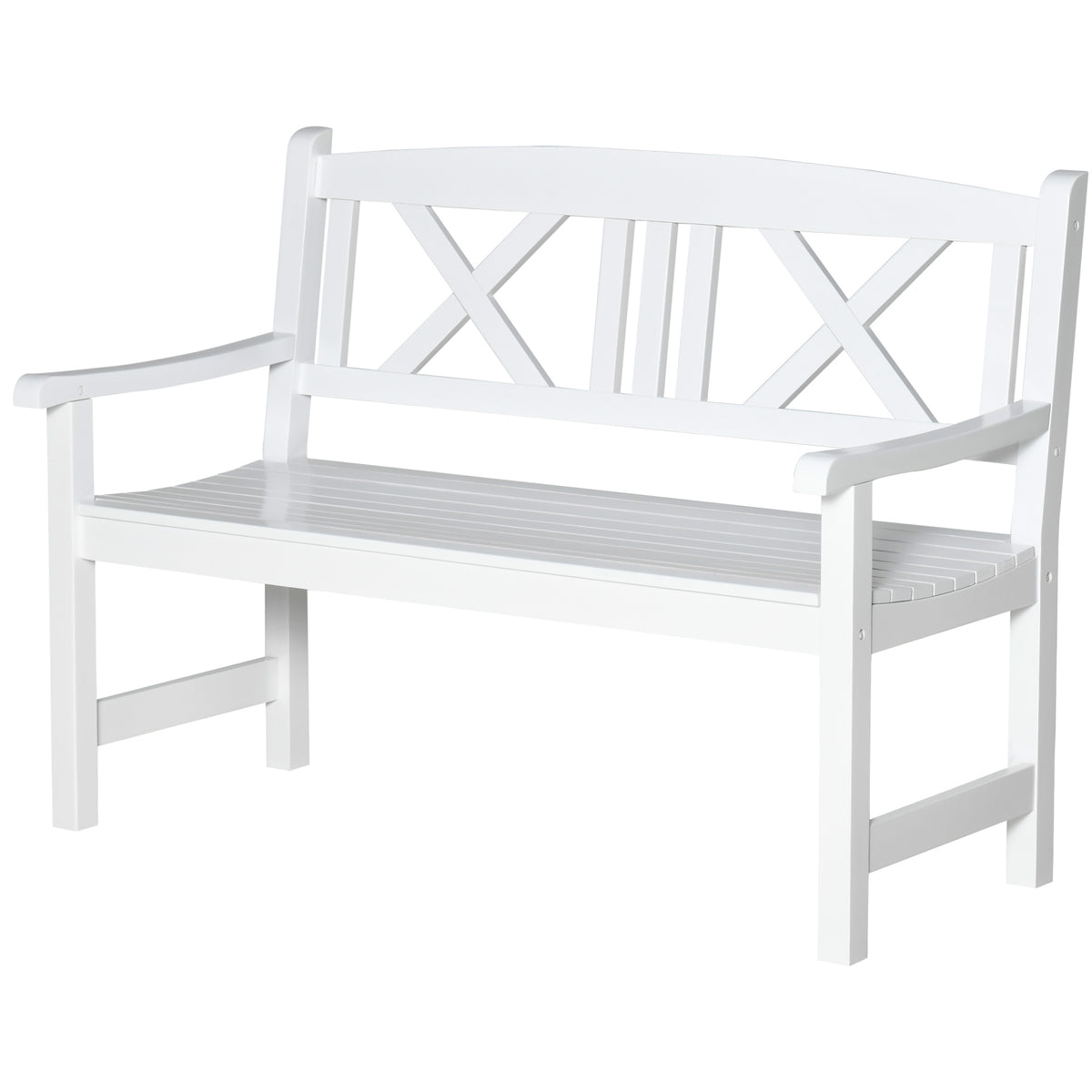 2-Seater Wooden Garden Bench