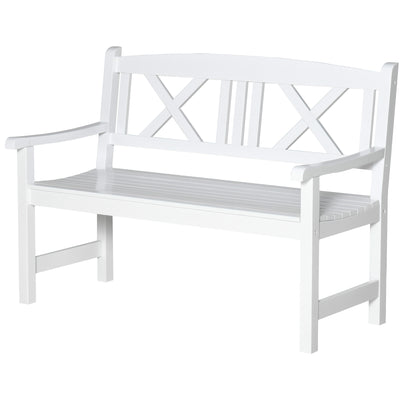 2-Seater Wooden Garden Bench