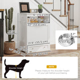 Pet Feeder Station Storage Cabinet