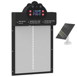 2K HD AI Camera Automatic Chicken Coop Door with APP, WiFi Solar Powered with 5200 mAh Large Battery