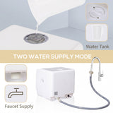 Portable Dishwasher, Counter Dishwasher with 4 Place Settings, 5 Washing Programs