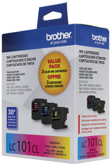 Pack de 3 cartouches d'encre Brother LC1013PKS - 300 pages