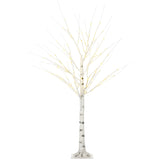 5FT Garden Birch Tree Light with 58 Warm LEDs and 8 Light Modes