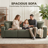 3 Seater Sofa with Storage Pockets