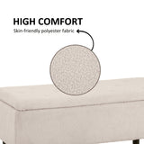 Banc de rangement moderne
