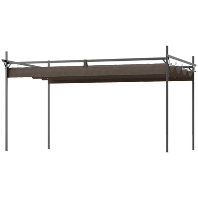 10' x 10' Outdoor Gazebo, Free Standing Metal Pergola Kit