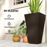 Bacs à plantes plastique jardin 28