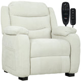 Fauteuil massant inclinable, 2 positions mémoire