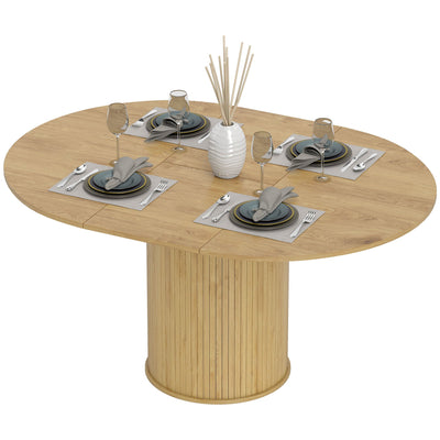 Extendable Kitchen Table for 6-8, 43.5