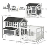 Wooden Chicken Coop with Run for 1-2 Chicken