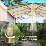 Double Garden Parasol 179.1