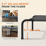 Elevated Dog Bed, Raised Dog Bed for Large Dogs with Breathable Mesh