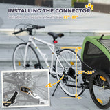 Dog Bike Trailer, Pet Cart Bicycle Wagon with 20