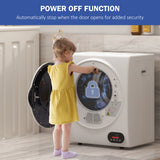 1.5 cu.ft Portable Compact Clothes Laundry Dryer with Intelligent Drying for Apartments Dorms RVs