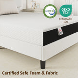 Full Mattress 8 Inch Memory Foam Mattress in a Box, Pressure Relief & Lumbar Support