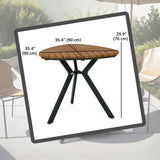 Table de repas extérieure 35,4