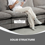 Sofa Couch with Chaise Lounge