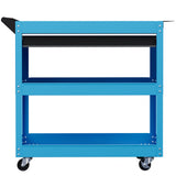 Tool Cart on Wheels, Ball Bearing Drawer, Storage Trays for Garage
