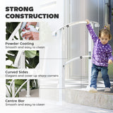 1-3 Step Handrails for Outdoor Steps, Metal Outdoor Stair Railing with Installation Kit