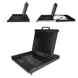 StarTech.com RKCONS1701 Console KVM 17 po montable sur bâti 1U, 1 port, VGA + USB