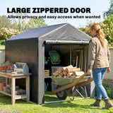 Portable Bicycle Shed with Galvani