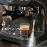 Machine à espresso 15 bar, cafetière Barista avec mousseur à lait