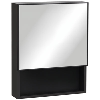Bathroom Medicine Cabinet, Storage Shelves and Stainless Steel Frame for Laundry Room