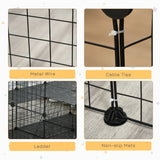 Parc pour Animaux 46 Panneaux, Parc DIY pour Petits Animaux