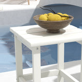 Table d'appoint, HDPE résistant aux intempéries 15