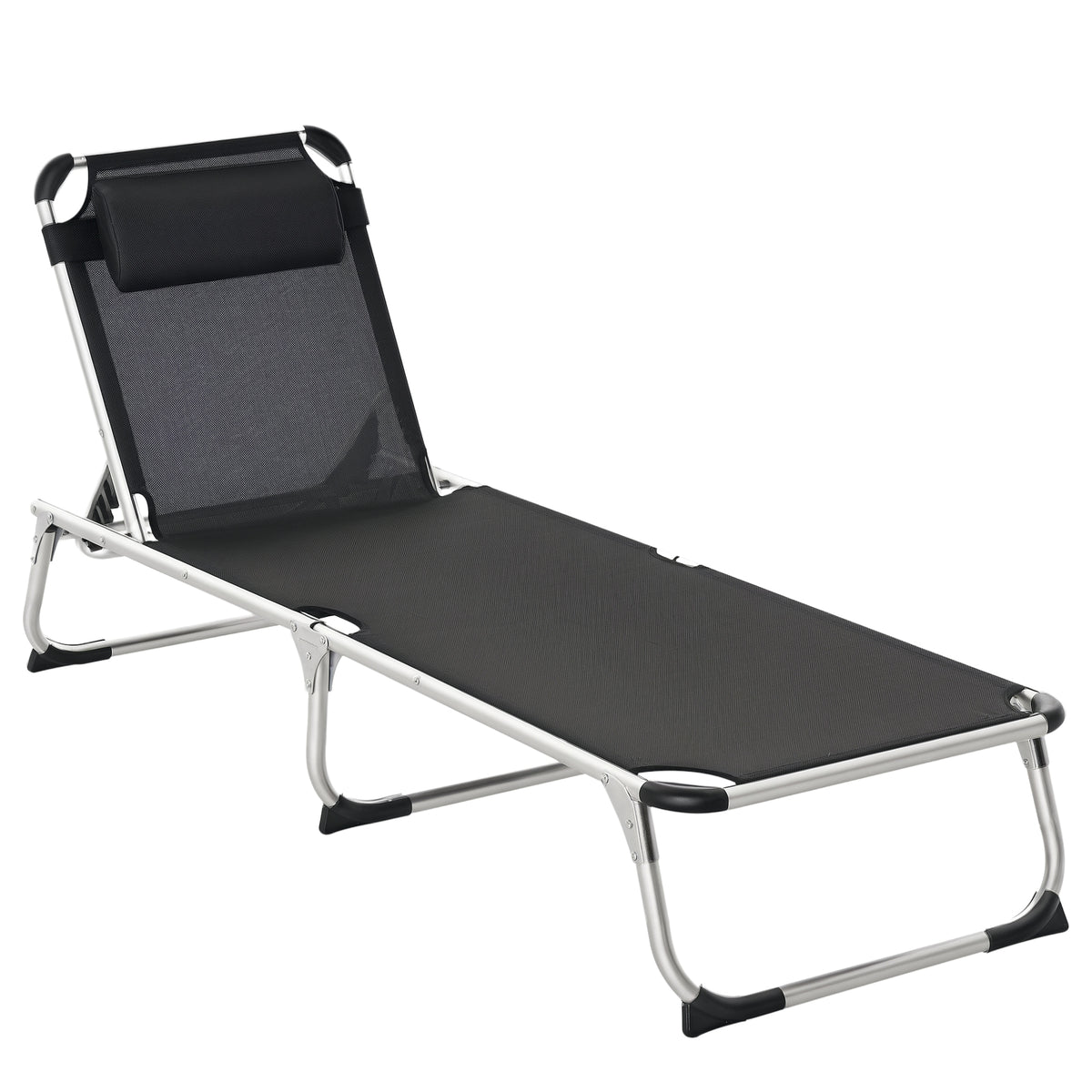 Chaise longue pliante